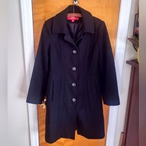 Anne Klein Sport black peacoat, size small, NWOT